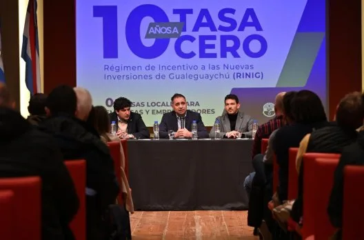 Nuevas empresas en Gualeguaychú no pagarán tasas por 10 años