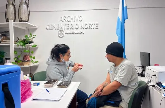 Operativo de salud en el Cementerio benefició a 17 vecinos