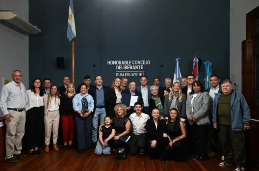 Reconocen a Antonio Peverelli por su aporte a Gualeguaychú
