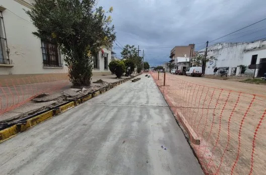 Renovación en Del Valle y Constitución mejora infraestructura local