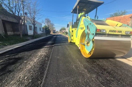 Se asfaltaron calles en Gualeguaychú: 20 ya están renovadas