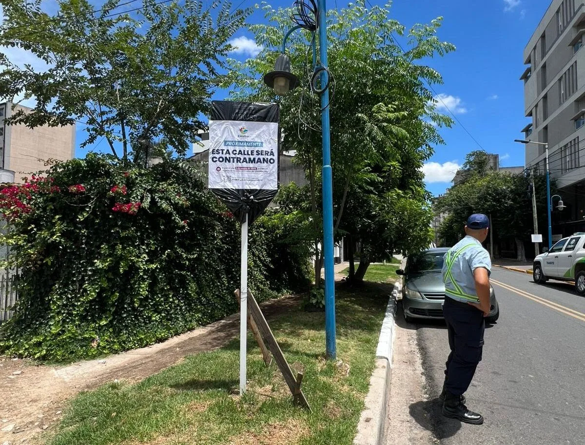 Escobar implementó cambios en la circulación y estacionamiento