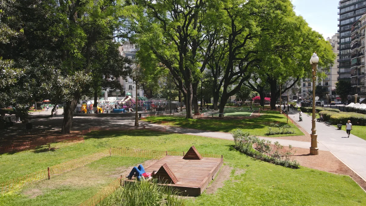 Recoleta: espacios verdes renovados para disfrutar al aire libre