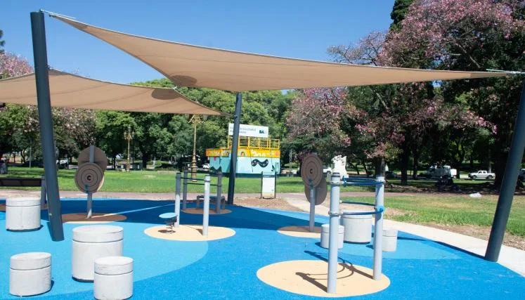Nuevas instalaciones deportivas inclusivas en Plaza Rubén Darío