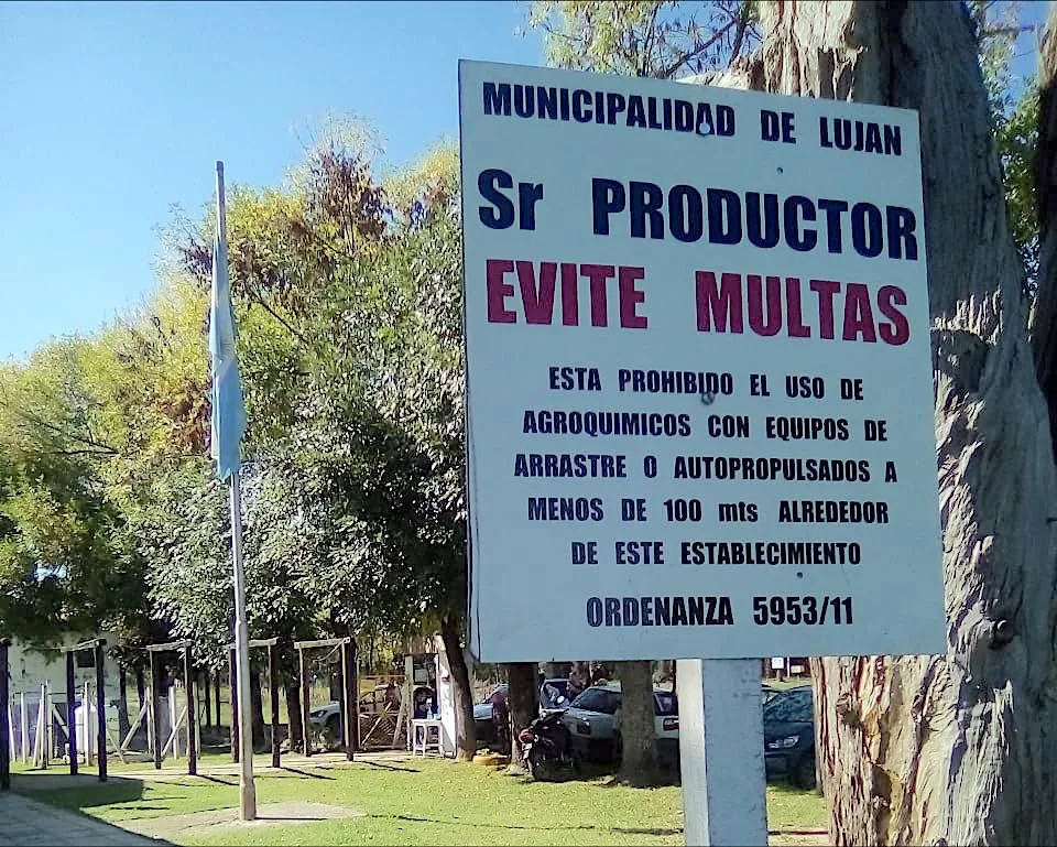 Controles de agroquímicos en Luján: nueva normativa y sanciones