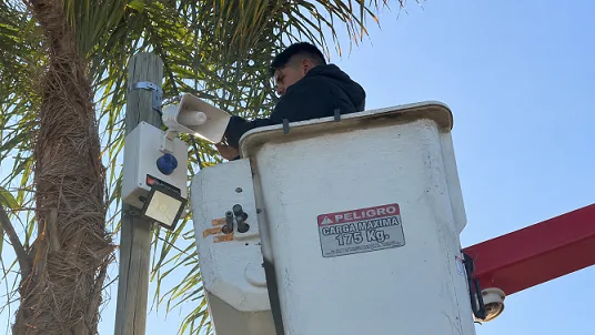 Instalan 15 alarmas vecinales en Luján para mejorar la seguridad