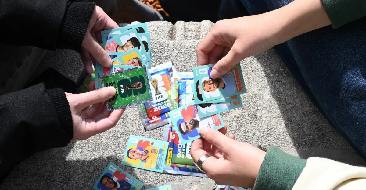 Intercambio de figuritas del Mundial en Luján el 6 de junio