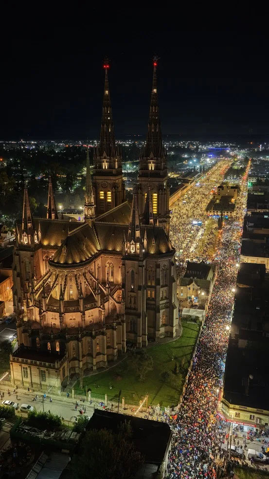 Luján recibió más de 2.800.000 peregrinos en la peregrinación juvenil