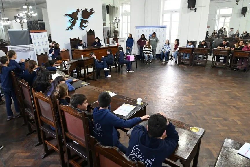 Proyectos comunitarios seleccionados por jóvenes en el Concejo Deliberante