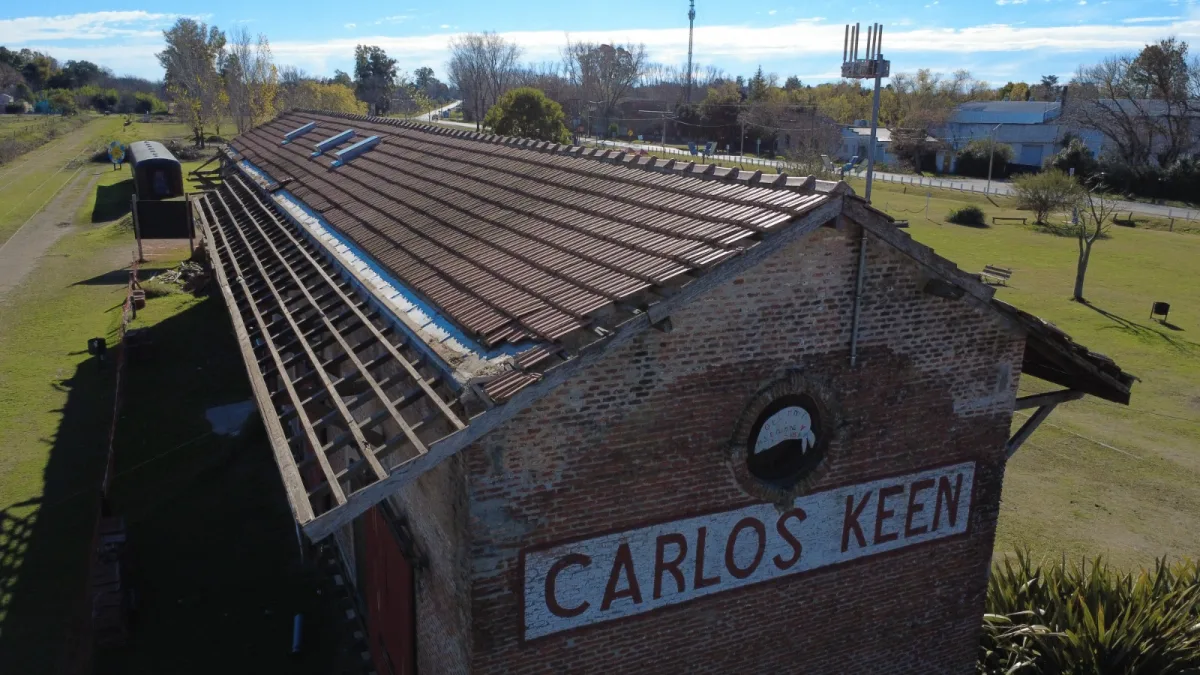 Refacción del Granero de Carlos Keen mejora el patrimonio local