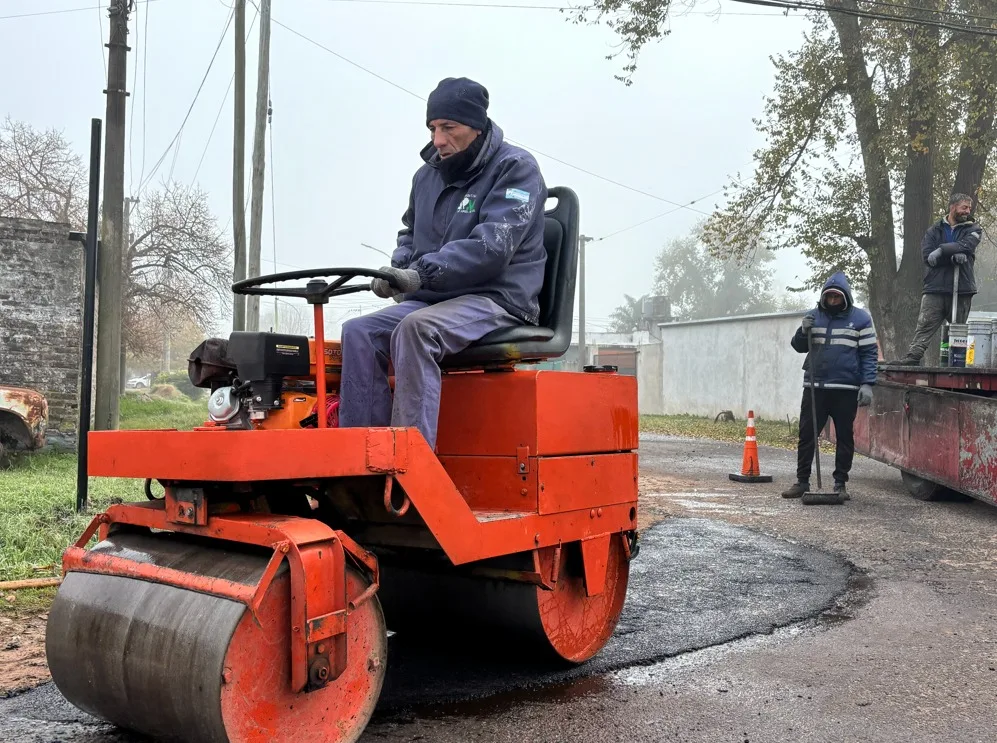 Se rehabilitaron calles en La Palomita y El Quinto