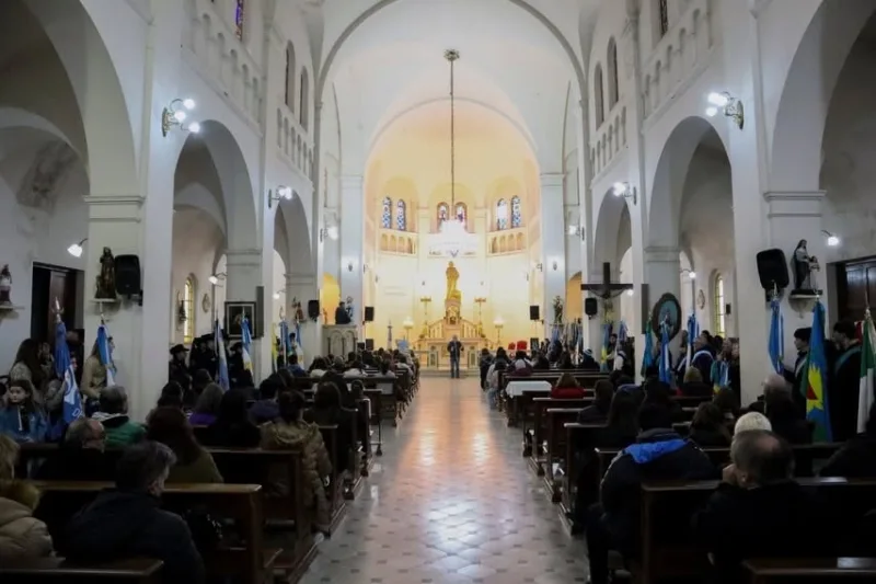 Homenaje a San Martín en su 176° aniversario en Marcos Paz