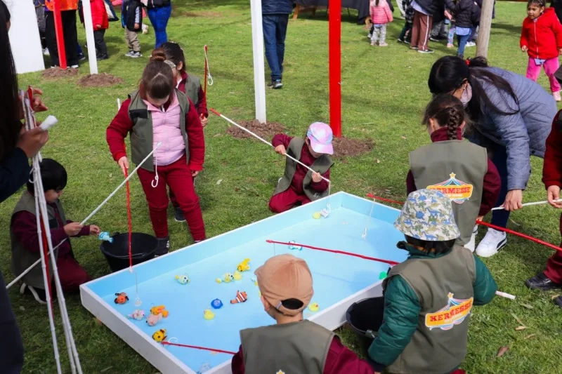 Kermesse en el Jardín: actividades para 1.200 niños en Marcos Paz
