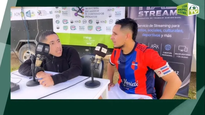 Marcos Paz estrenó transmisiones en vivo de la Liga Municipal de Fútbol