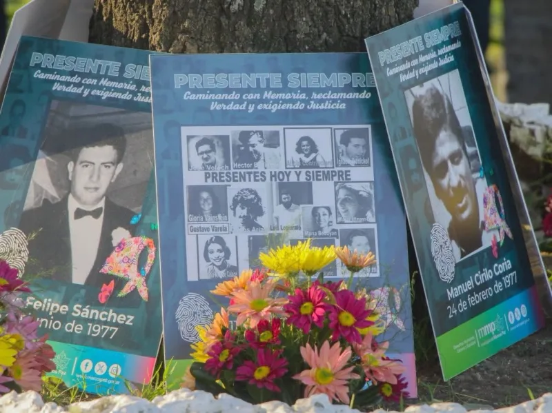 Marcos Paz recordó a los desaparecidos en Día de la Memoria