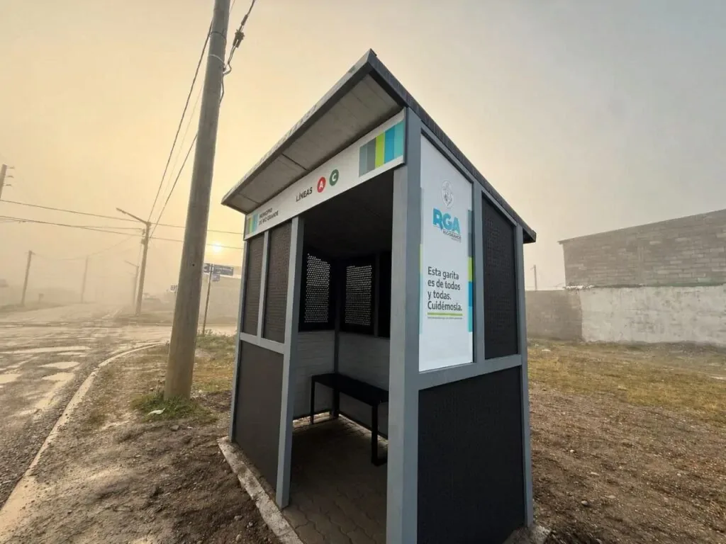 Finalizó la instalación de nuevas garitas en Río Grande
