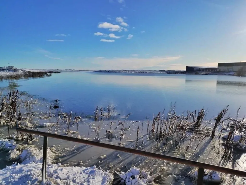 La Laguna de los Patos inhabilitada mientras se descongela