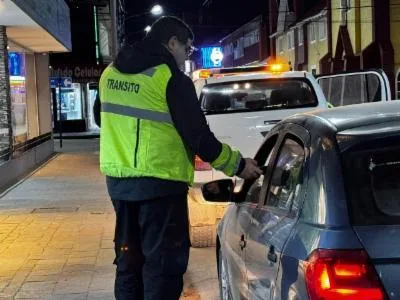 Controles de tránsito en Ushuaia: 3 casos de alcoholemia positiva