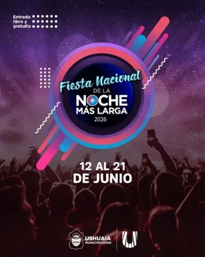 Ushuaia celebrará la Fiesta Nacional de la Noche Más Larga en junio