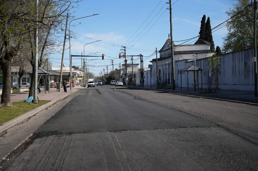 Repavimentación de Gaspar Campos mejora el tránsito en San Miguel