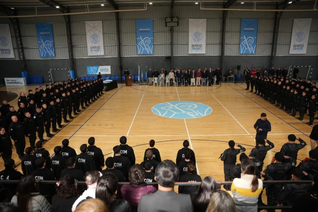 San Miguel sumó más de 180 nuevos agentes a la Policía Municipal