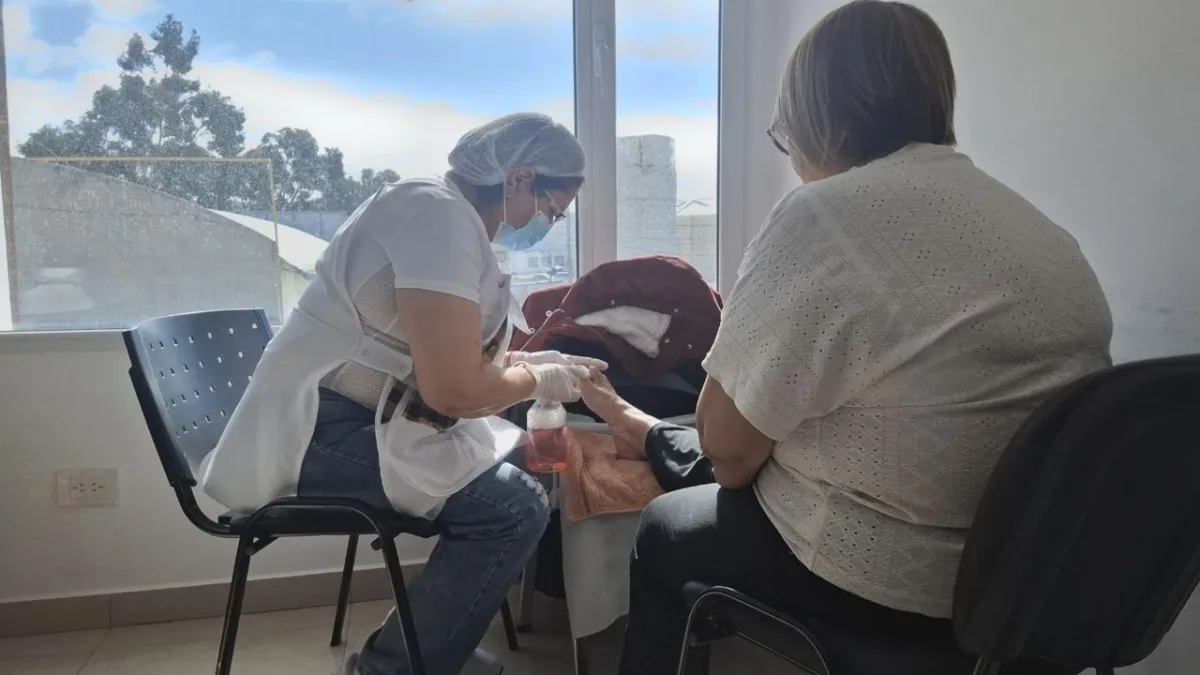 Atención podológica gratuita para vecinos de Caleta Olivia