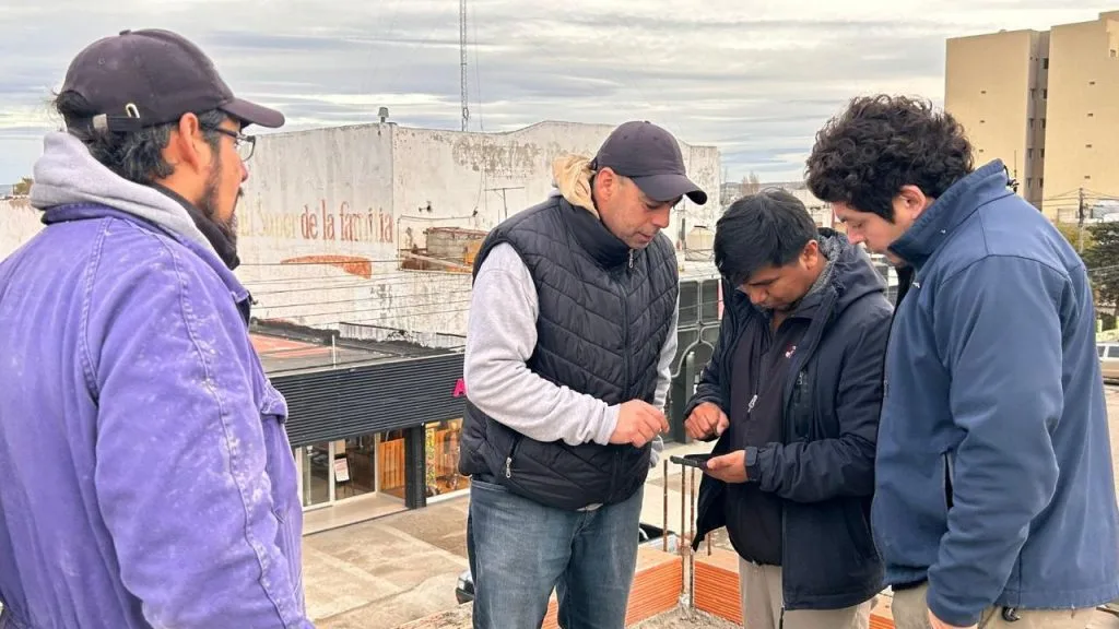 Avances en obras viales y de infraestructura en Caleta Olivia