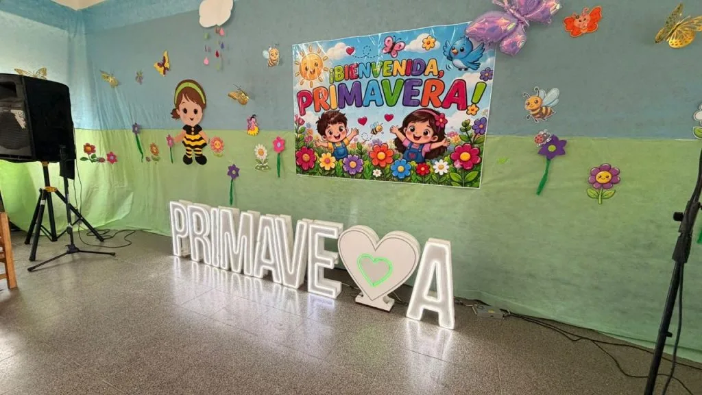 Caleta Olivia celebró el Día de la Primavera con actividades para niños