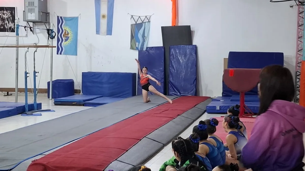 Caleta Olivia fue sede de los Juegos Evita de gimnasia artística