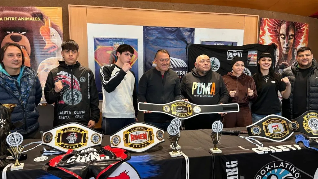 Caleta Olivia recibe el torneo de kickboxing 'El Chino Team 4'