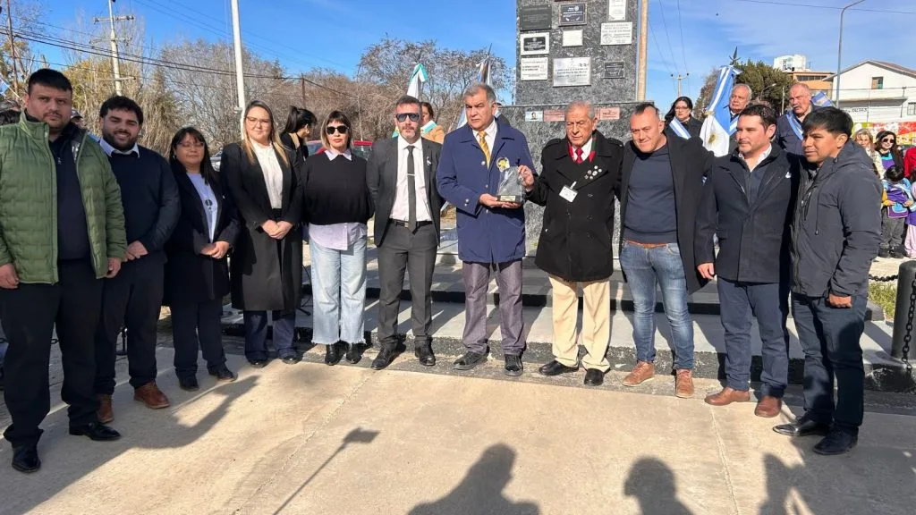 Caleta Olivia recordó a San Martín en su aniversario de fallecimiento