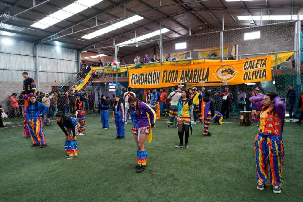 Celebración del Día de la Niñez en el barrio 150 Viviendas