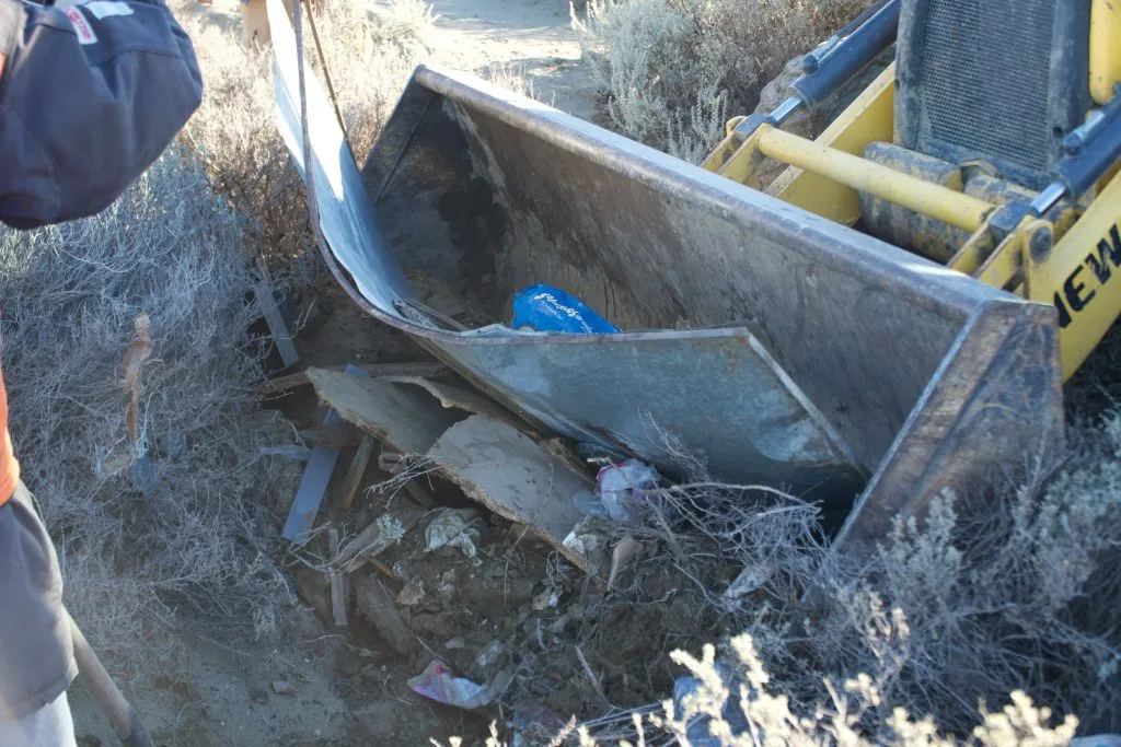 Comenzó el plan de limpieza en el barrio Esperanza de Caleta Olivia