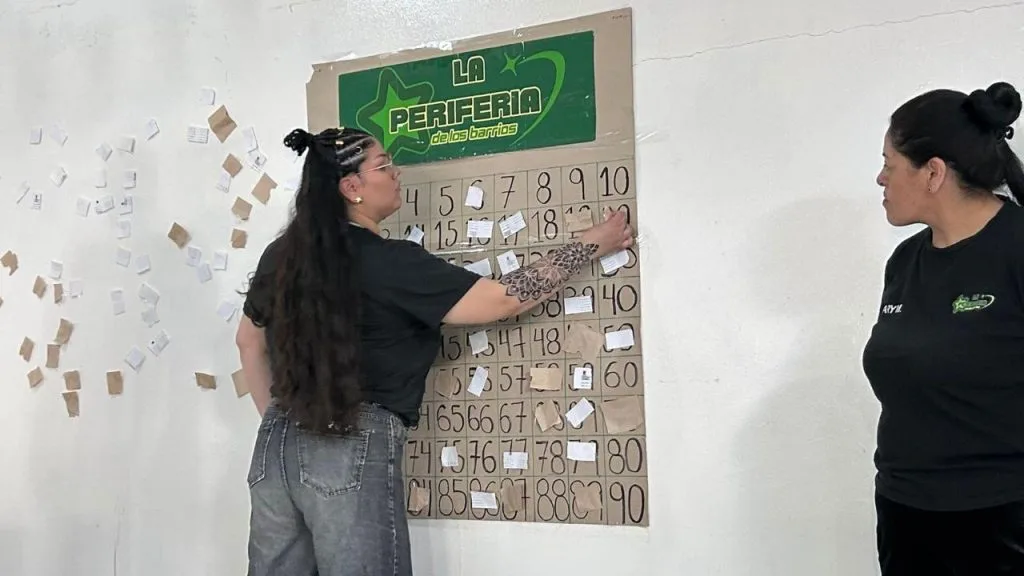 Mate bingo en el barrio Miramar celebró el Día de la Madre