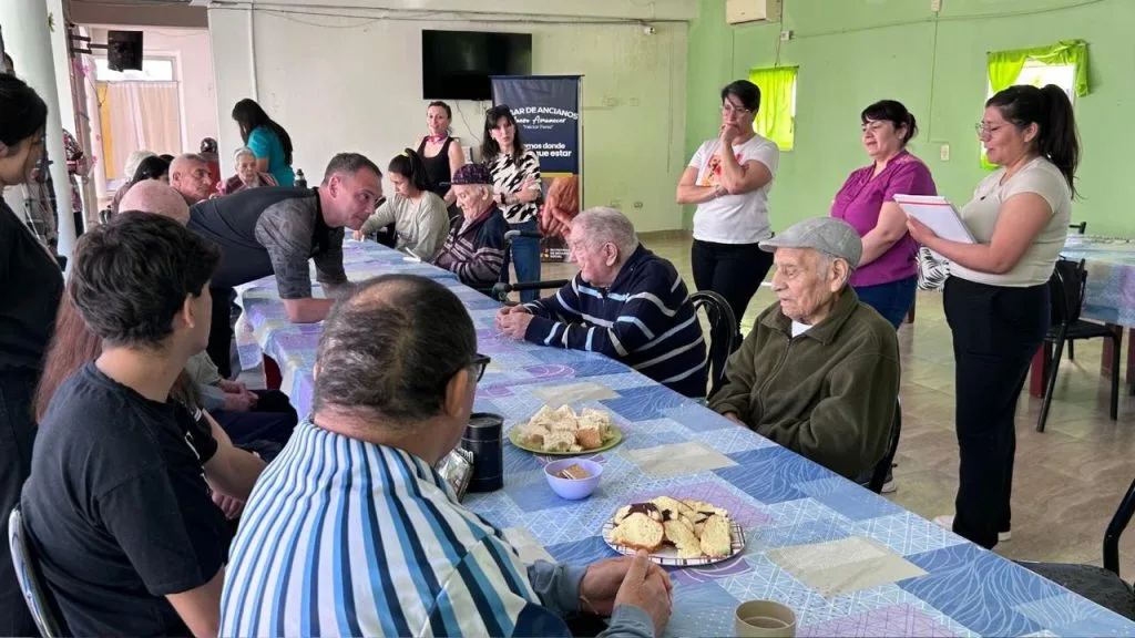 Nuevas actividades recreativas en el Hogar de Ancianos de Caleta Olivia