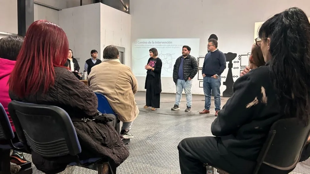 Taller de capacitación sobre violencia de género en la Terminal