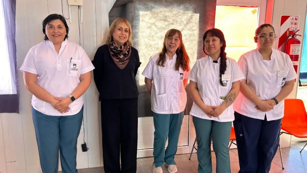 Taller sobre salud y alimentación en Caleta Olivia